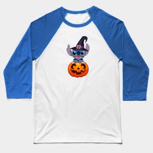 Stitch Pumpkin Baseball T-Shirt